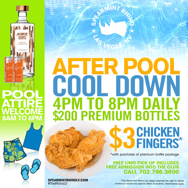 spearmint rhino pool party