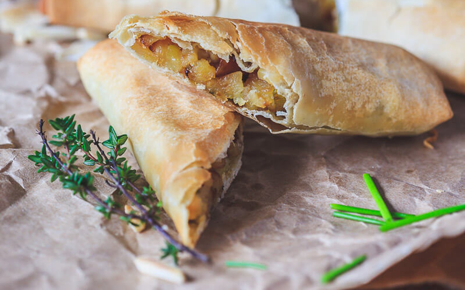 , Crispy Potato Leek Rolls, #Bizwhiznetwork.com Innovation &Lambda;Ｉ