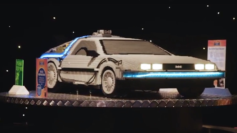 , Enormous LEGO DeLorean Looks Like it Could Truly Travel BACK TO THE FUTURE, #Bizwhiznetwork.com Innovation &Lambda;Ｉ