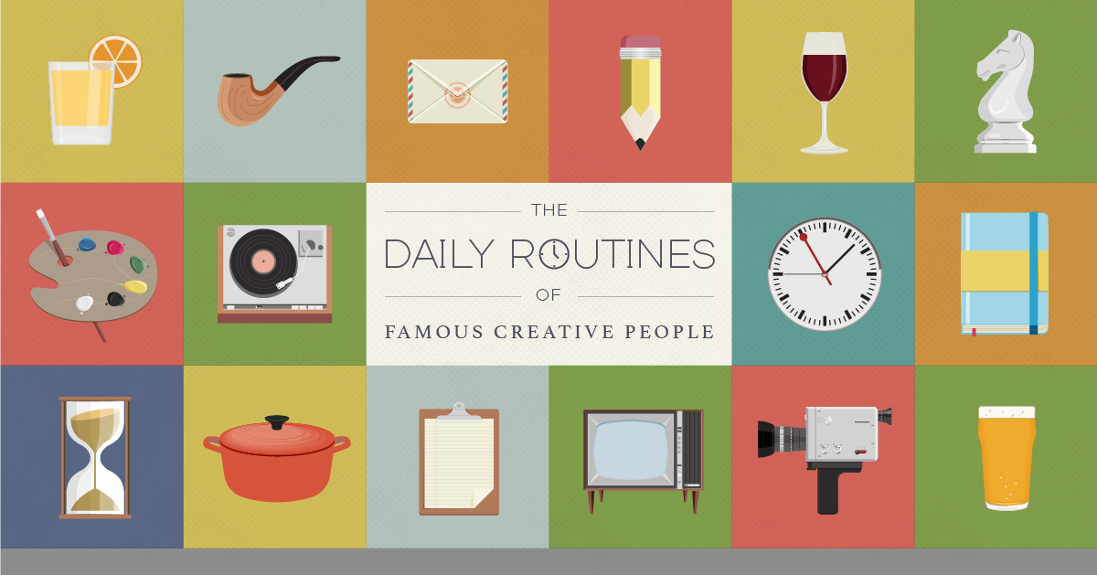 , The Daily Regimens of Famous Creative Individuals, #Bizwhiznetwork.com Innovation ΛI