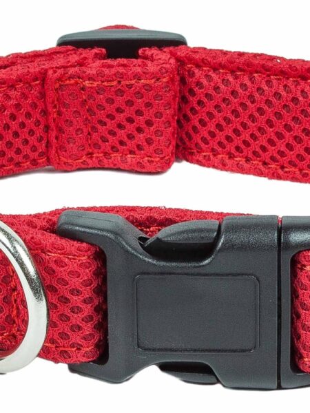Pet Life  'aero Mesh' 360 Degree Dual Sided Comfortable And Breathable Adjustable Mesh Dog Collar