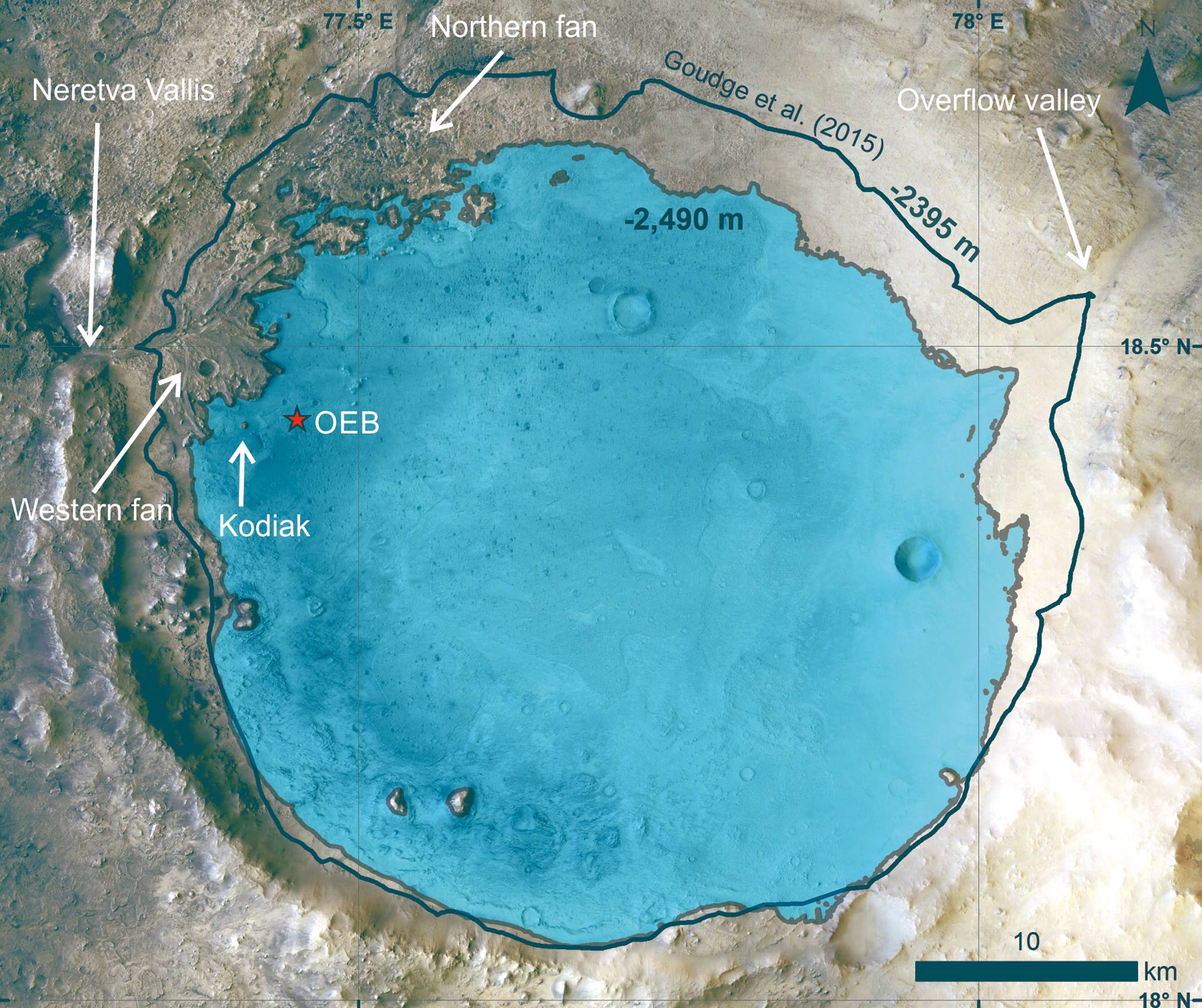 , Martian Jezero Crater, #Bizwhiznetwork.com Innovation &Lambda;Ｉ